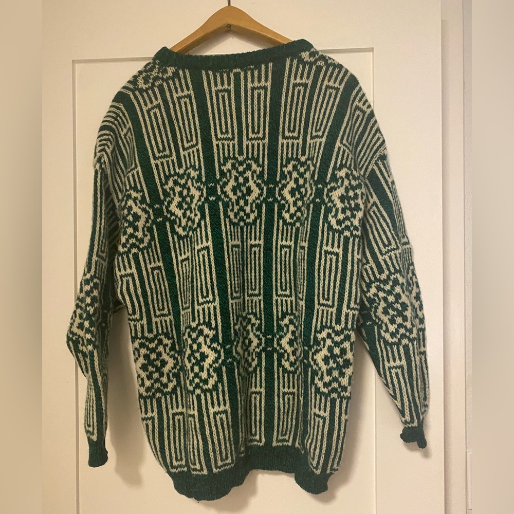 United Colors of Benetton Shetland Wool VINTAGE sweater.